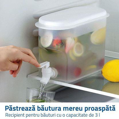 Imaginea Dozator de băuturi cu robinet 3 l