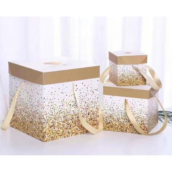Imaginea din Cutie cadou 22 cm - sclipici