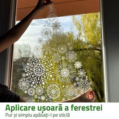 Imaginea din Autocolant pentru fereastra de Crăciun - brad