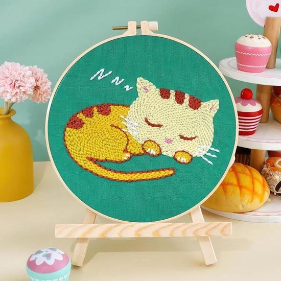 Imaginea din Broderie pentru copii - pisică