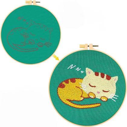 Imaginea din Broderie pentru copii - pisică