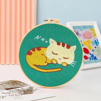 Imaginea din Broderie pentru copii - pisică