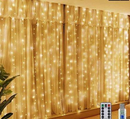 Imaginea din Perdea luminoasă solară - alb cald