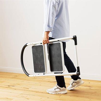 Imaginea din Scară metalică pliabilă cu 2 trepte, 83 cm