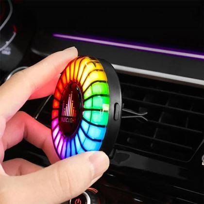Imaginea din Lumină LED activată de muzică pentru mașină