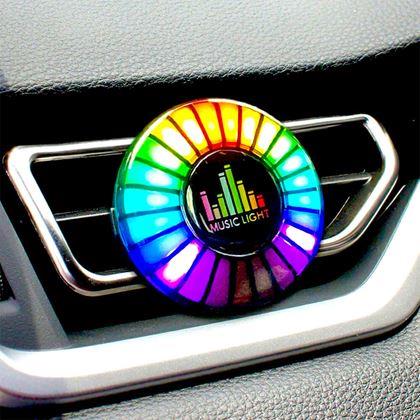 Imaginea din Lumină LED activată de muzică pentru mașină