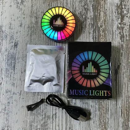 Imaginea din Lumină LED activată de muzică pentru mașină