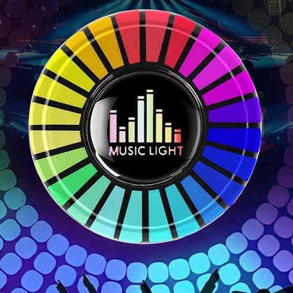 Imaginea din Lumină LED activată de muzică pentru mașină