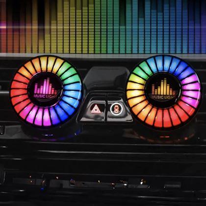 Imaginea din Lumină LED activată de muzică pentru mașină