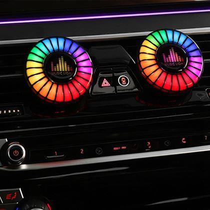 Imaginea din Lumină LED activată de muzică pentru mașină