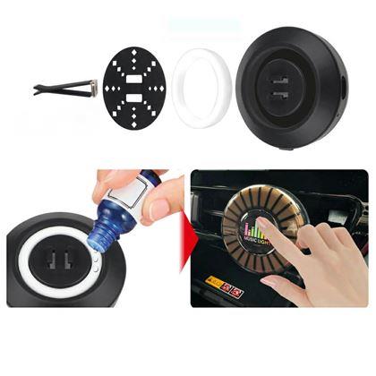 Imaginea din Lumină LED activată de muzică pentru mașină