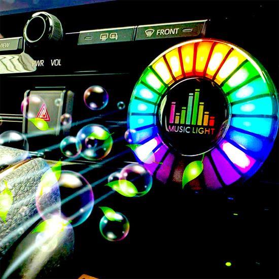 Imaginea din Lumină LED activată de muzică pentru mașină