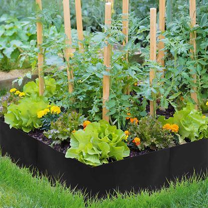 Imaginea Pat de grădină portabil cu compartimente