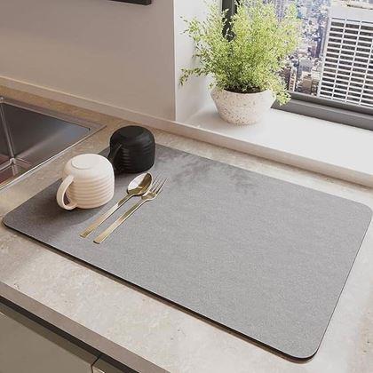 Imaginea din Tăviță absorbanță pentru scurgerea vaselor 50x60 cm