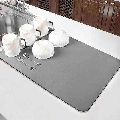 Imaginea din Tăviță absorbanță pentru scurgerea vaselor 50x60 cm