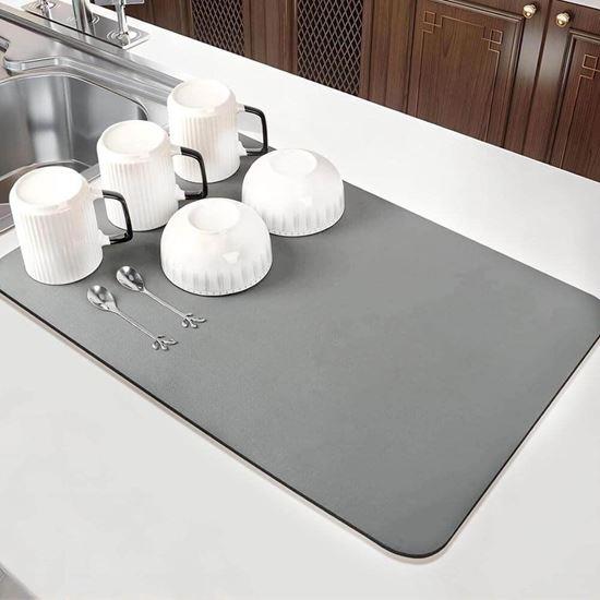 Imaginea din Tăviță absorbanță pentru scurgerea vaselor 50x60 cm