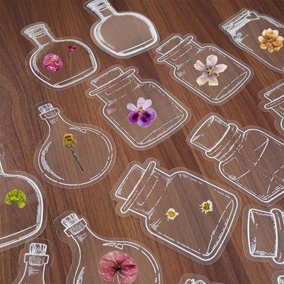 Imaginea Ierbar DIY - autocolante cu flori uscate