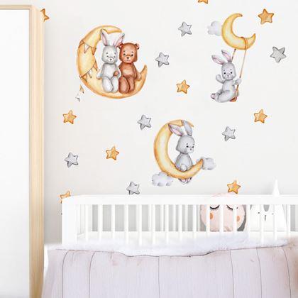 Imaginea din Sticker copii - iepuraș