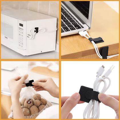 Imaginea din 10 buc benzi de prindere cu scai