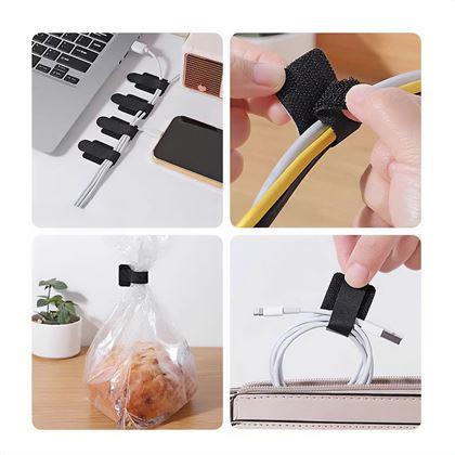 Imaginea din 10 buc benzi de prindere cu scai