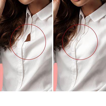 Imaginea din Bandă adezivă dublă față pentru îmbrăcăminte și corp, 36 bucăți