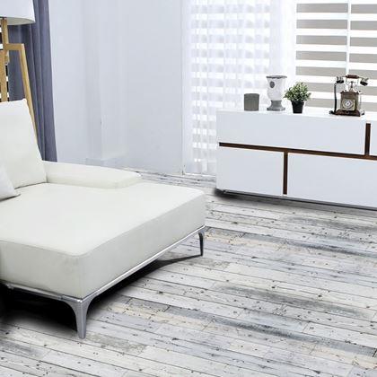 Imaginea din Folie autocolantă pentru mobilier și podea 3m - scânduri vintage gri