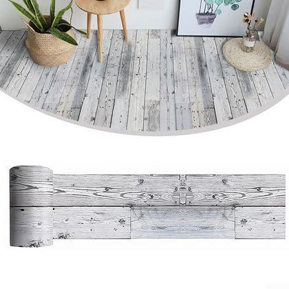 Imaginea din Folie autocolantă pentru mobilier și podea 3m - scânduri vintage gri
