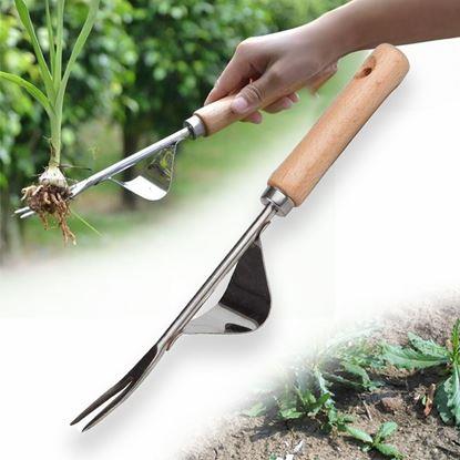 Imaginea Smulgător de buruieni cu leagăn și mâner din lemn