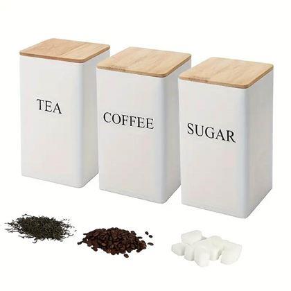 Imaginea din Set de recipiente pentru cafea, ceai și zahăr