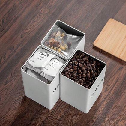 Imaginea din Set de recipiente pentru cafea, ceai și zahăr
