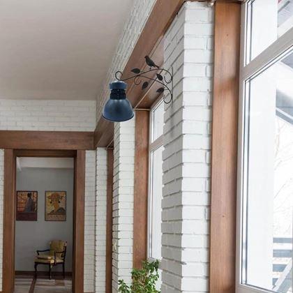 Imaginea din Suport decorativ din metal pentru ghivece de flori suspendate