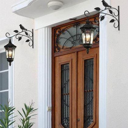 Imaginea din Suport decorativ din metal pentru ghivece de flori suspendate