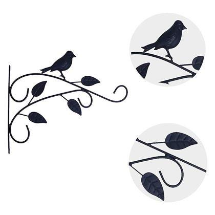 Imaginea din Suport decorativ din metal pentru ghivece de flori suspendate