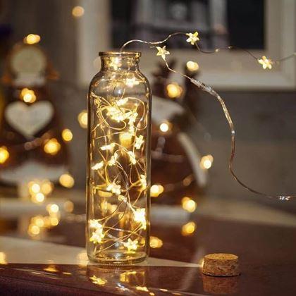 Imaginea din Șir luminos decorativ cu steluțe