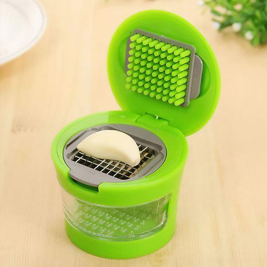 Imaginea din Tocător manual de usturoi + 2 accesorii