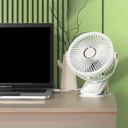 Imaginea din Ventilator de masă portabil cu clemă