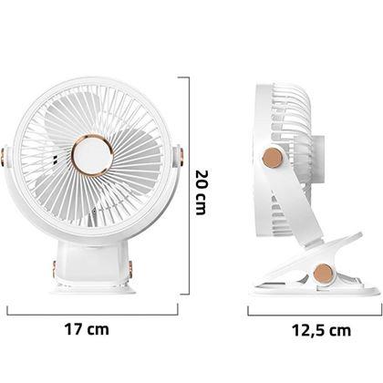 Imaginea din Ventilator de masă portabil cu clemă