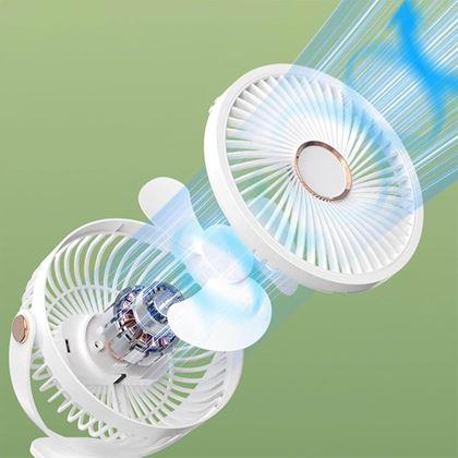 Imaginea din Ventilator de masă portabil cu clemă