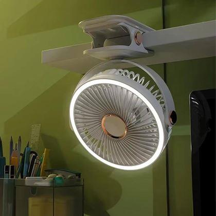 Imaginea din Ventilator de masă portabil cu clemă