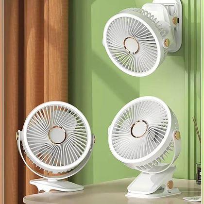 Imaginea din Ventilator de masă portabil cu clemă