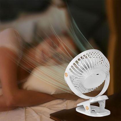 Imaginea din Ventilator de masă portabil cu clemă