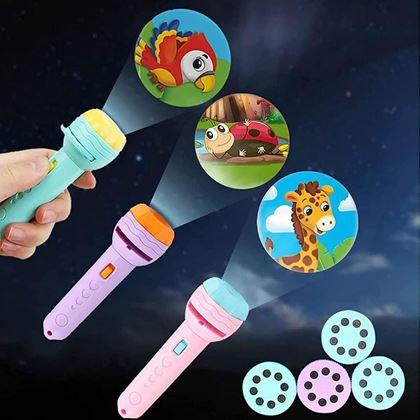 Imaginea din Lanternă cu proiector - animăluțe