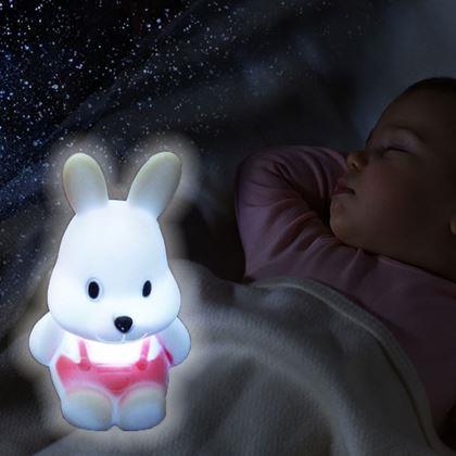 Imaginea din Lampă de noapte iepuraș  -  albă