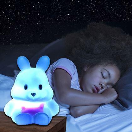 Imaginea din Lampă de noapte iepuraș  -  albă