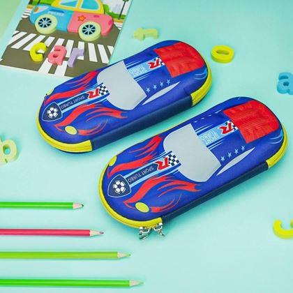 Imaginea din Penar/case cu design 3D – maşină de curse