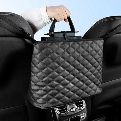 Imaginea din Organizator auto între scaunele din față