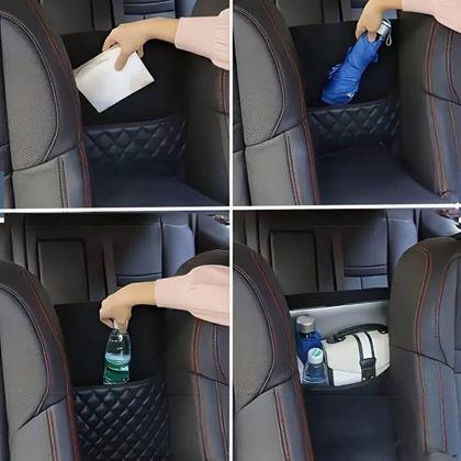 Imaginea din Organizator auto între scaunele din față