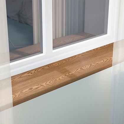 Imaginea din Folie autocolantă pentru mobilier și podea 3m - stejar rustic