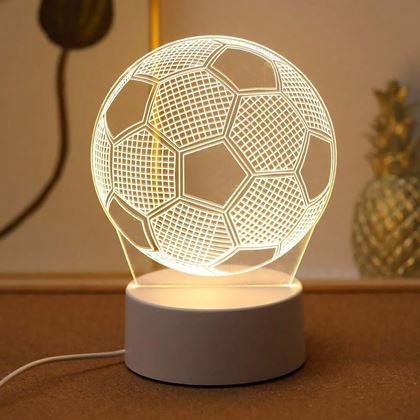 Imaginea din Lampă 3D - minge de fotbal