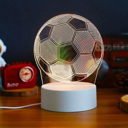 Imaginea din Lampă 3D - minge de fotbal